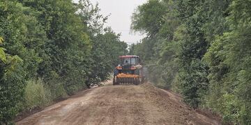 Comenzaron los trabajos para el desvío de tránsito pesado en Humberto Primo
