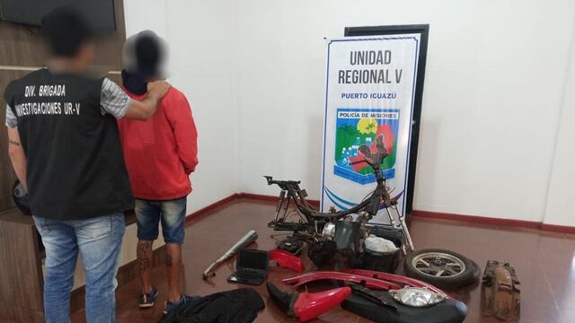 Puerto Iguazú: lograron detener a un joven con extenso prontuario delictivo. Policía de Misiones