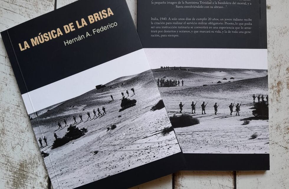 La novela de Hernán Federico “La música de la brisa” es solicitada por muchos vecinos de Pérez