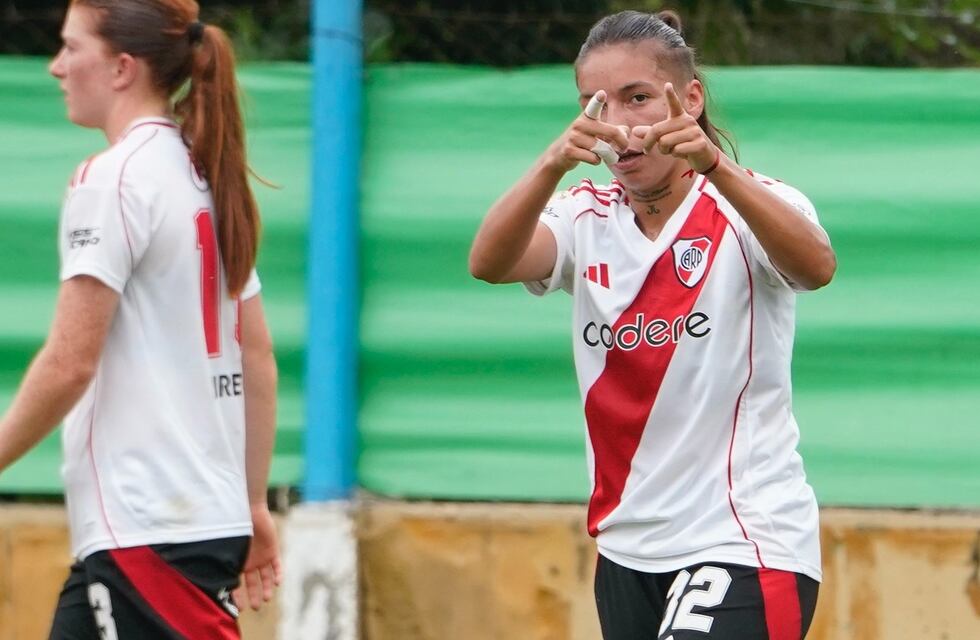Fútbol Femenino: la puntaltense Julieta Romero convirtió un gol en la victoria de River