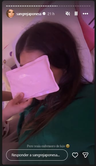 La China Suárez mostró el accidente que tuvo cuando grababa su serie en la Patagonia