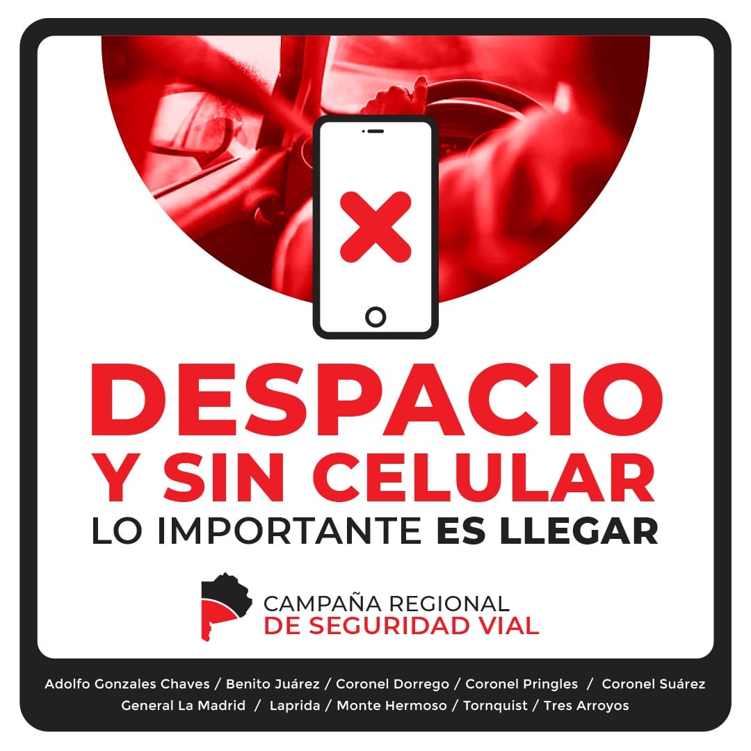 Campaña regional de concientización en seguridad vial