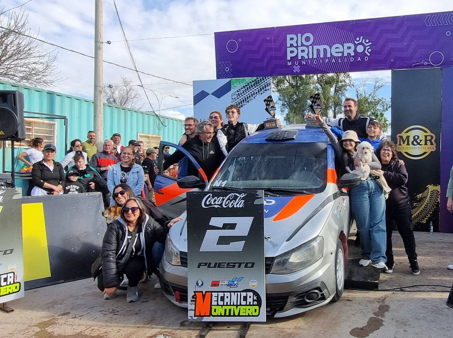 Emiliano y Lautaro Kap Rally Regional Río Primero