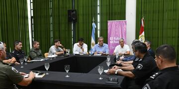 Luis Castellano encabezó la reunión del Comando Unificado