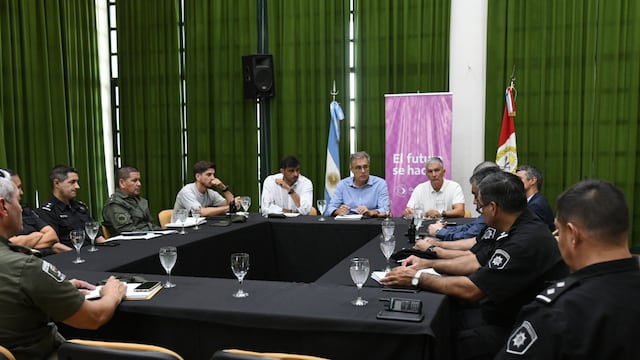 Luis Castellano encabezó la reunión del Comando Unificado