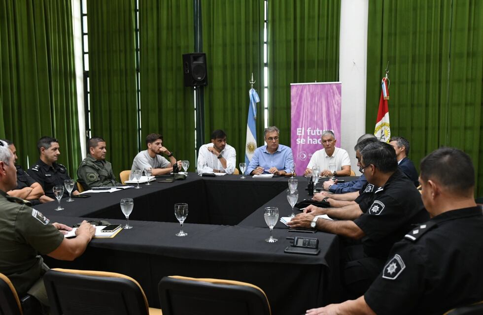 Seguridad en Rafaela: Luis Castellano encabezó la reunión del Comando Unificado