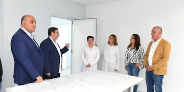 Manzur recorrió las instalaciones del Centro Modular Sanitario de Tafí Viejo