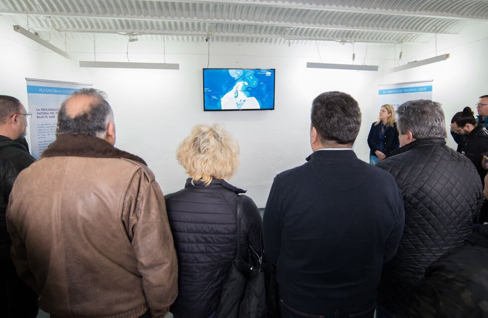 Gobierno y Cancillería inauguraron la “Muestra itinerante sobre la Plataforma Continental Argentina”