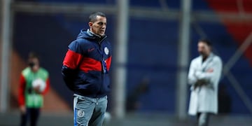 Leandro Romagnoli, entrenador interino de San Lorenzo.