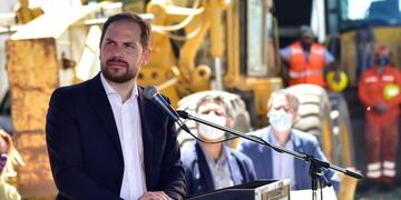 Secretario de obras públicas de nación Martín Gill