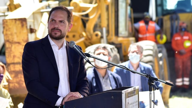 Secretario de obras públicas de nación Martín Gill