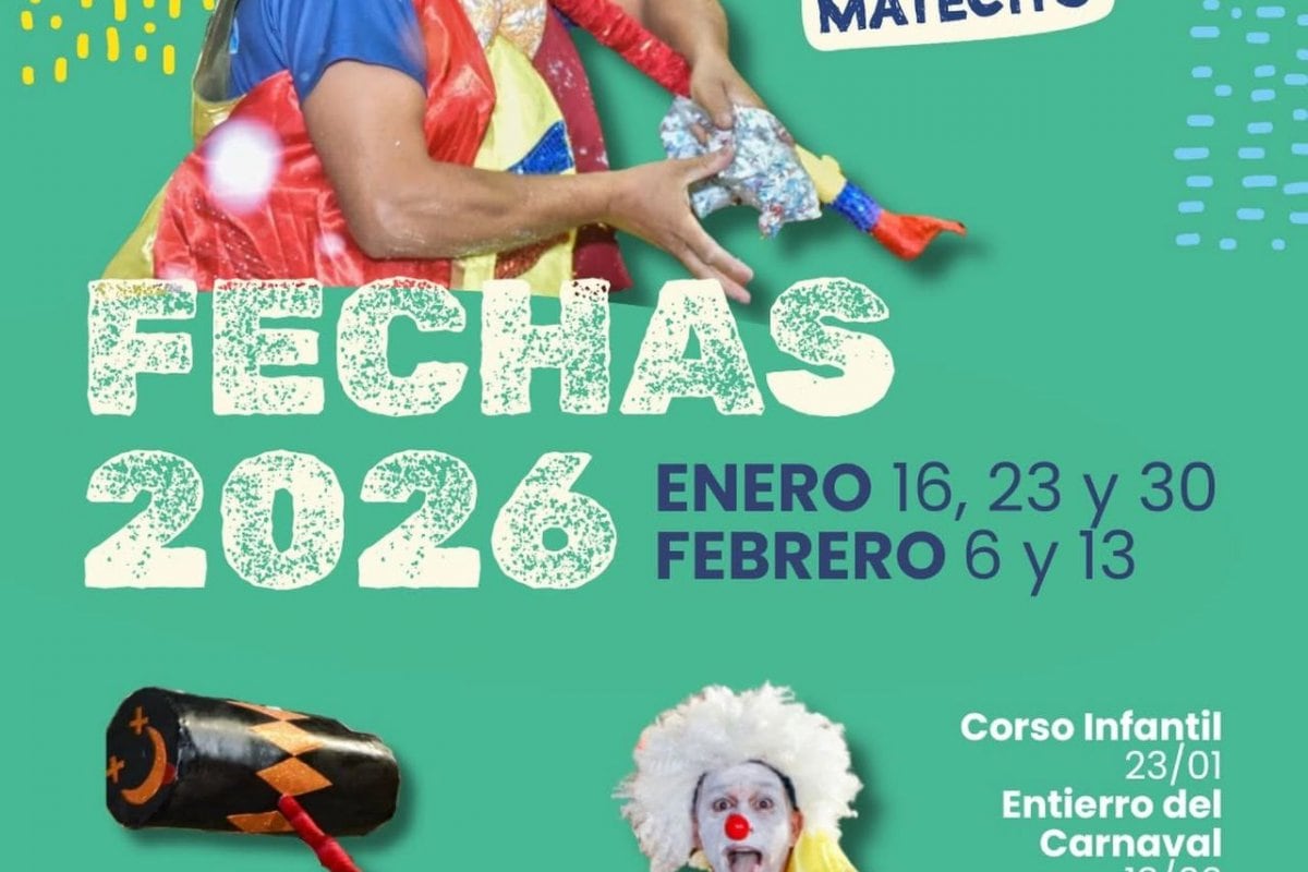 Corsos Populares Matecito 2026: cinco noches de fiesta y alegría para toda la familia