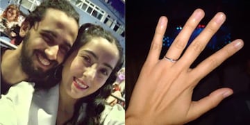 Marcos sorprendió a Milagros en pleno show de Nicki Nicole, mientras sonaba "Dame".