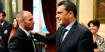 Martín Guzmán habló sobre la gestión de Sergio Massa. (Foto: Télam)
