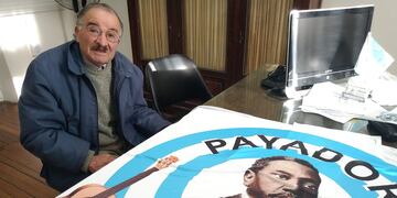 El Concejo Deliberante de Tres Arroyos declaró de interés legislativo y cultural a la “Bandera del Payador” creada por Luis Barrionuevo