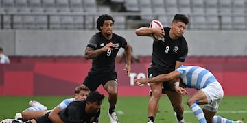 Los Pumas 7s perdieron contra Nueva Zelanda.