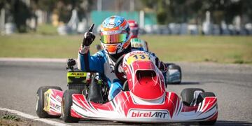 Fausto Arnaudo Arroyito Equipo Birel Art