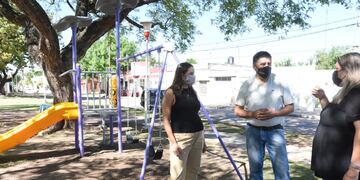 Nuevos juegos en la Plaza de la Paz