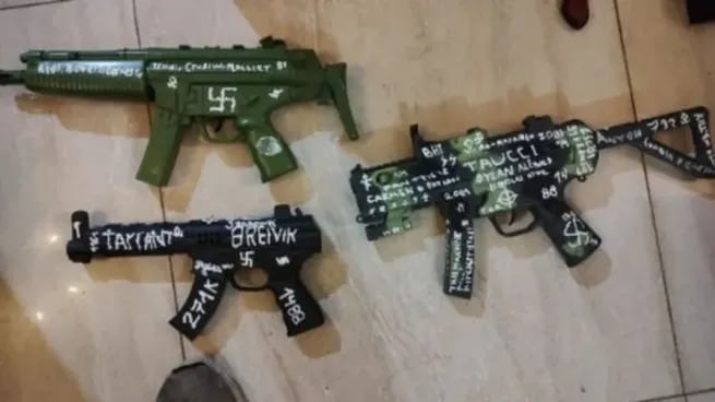 La casa del adolescente que planeaba un ataque a su escuela