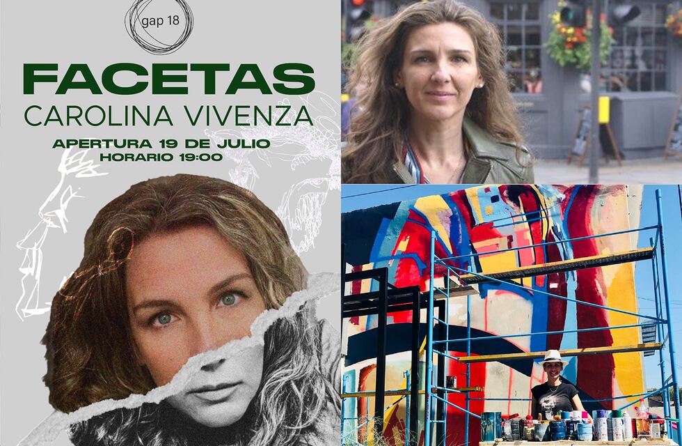 Gap 18 presenta este 19 de julio “Facetas” de Carolina Vivenza
