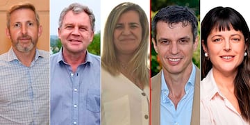 Los candidatos que ingresarán al Congreso en diciembre.