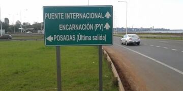 Posadas: rige la nueva modalidad de paso en la rotonda del Acceso Sur.