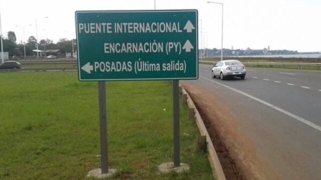 Posadas: rige la nueva modalidad de paso en la rotonda del Acceso Sur.
