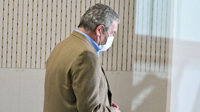 Marcelo Macarrón en Tribunales de Río Cuarto.