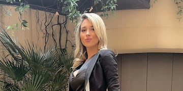 Agustina Gandolfo mostró como vio las calles de Milán en el día de Reyes.