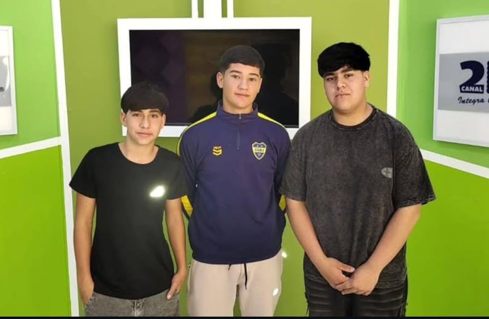 Thiago Gómez el jóven que rescató a un hombre de un incendio en la noche de Navidad