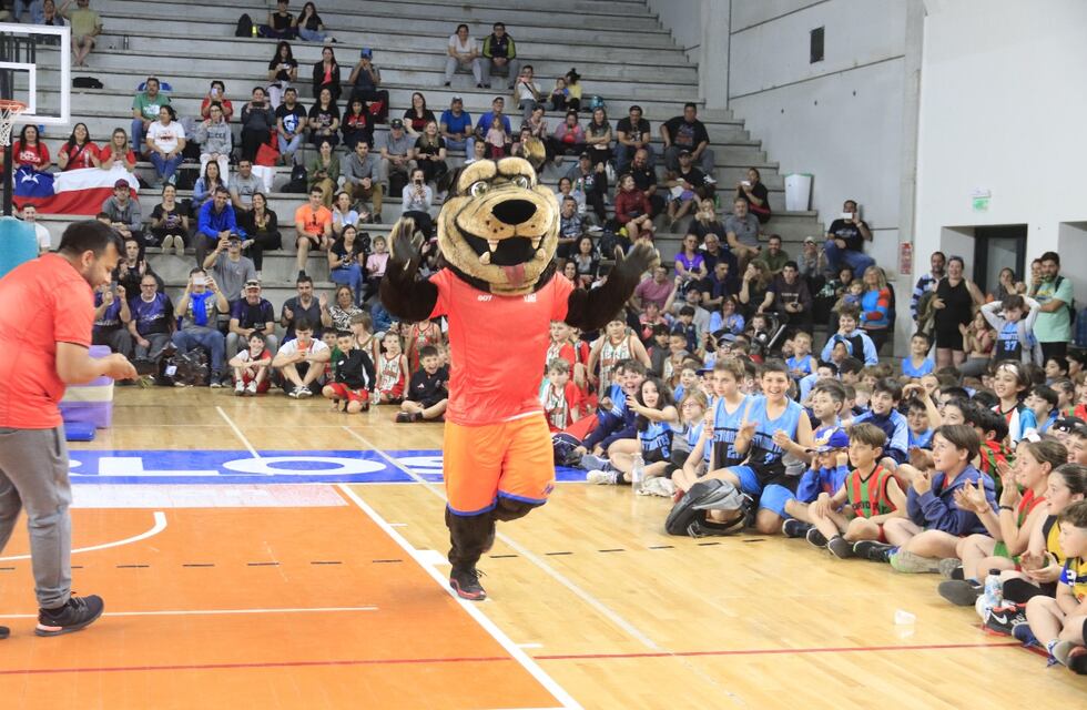 Mini básquet internacional en el Arena Carlos Paz