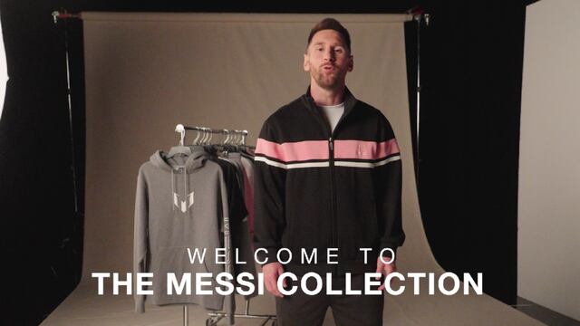 Presentación de la nueva linea de ropa de Messi.