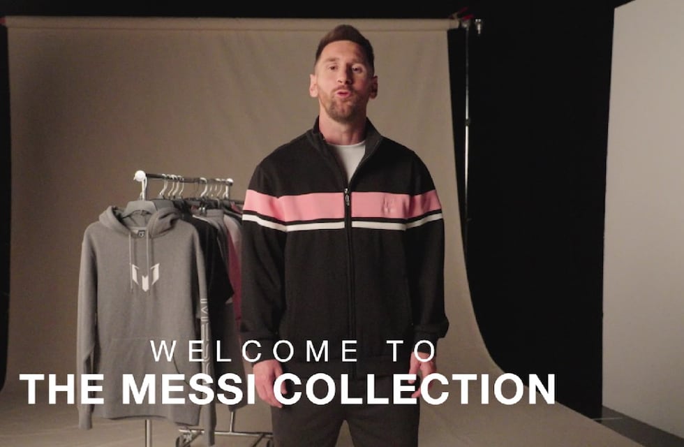 Con precios en dólares: Lionel Messi lanzó una nueva línea de ropa