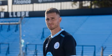 Adrián Spörle, el quinto refuerzo de Belgrano para el semestre, con toda la fe en Copa Argentina.