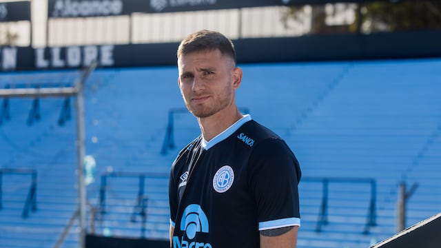 Adrián Spörle, el quinto refuerzo de Belgrano para el semestre, con toda la fe en Copa Argentina.