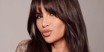 Florencia Peña cautivó con un vestido animal print