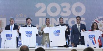 Argentina se ilusiona con organizar el Mundial 2030. Foto: Los Andes.