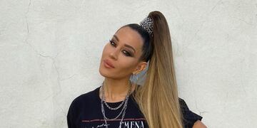 Jimena Barón es jurado de "La Academia" y comparte todos sus looks en las redes. (Foto: Instagram)