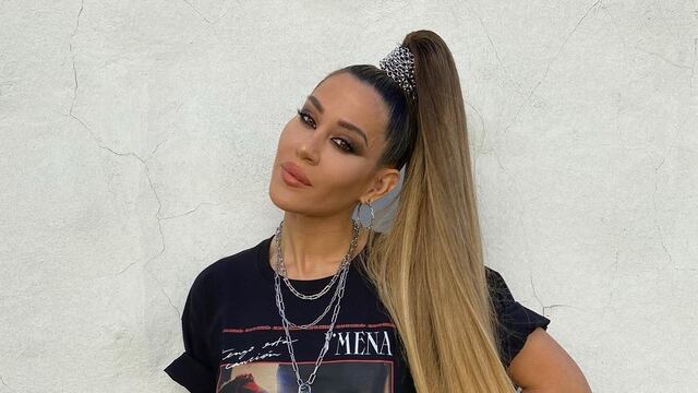 Jimena Barón es jurado de "La Academia" y comparte todos sus looks en las redes. (Foto: Instagram)