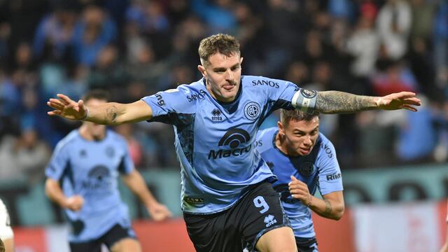 Belgrano Banfield por la fecha 21 del torneo de primera división en el Gigante de Alberdi.