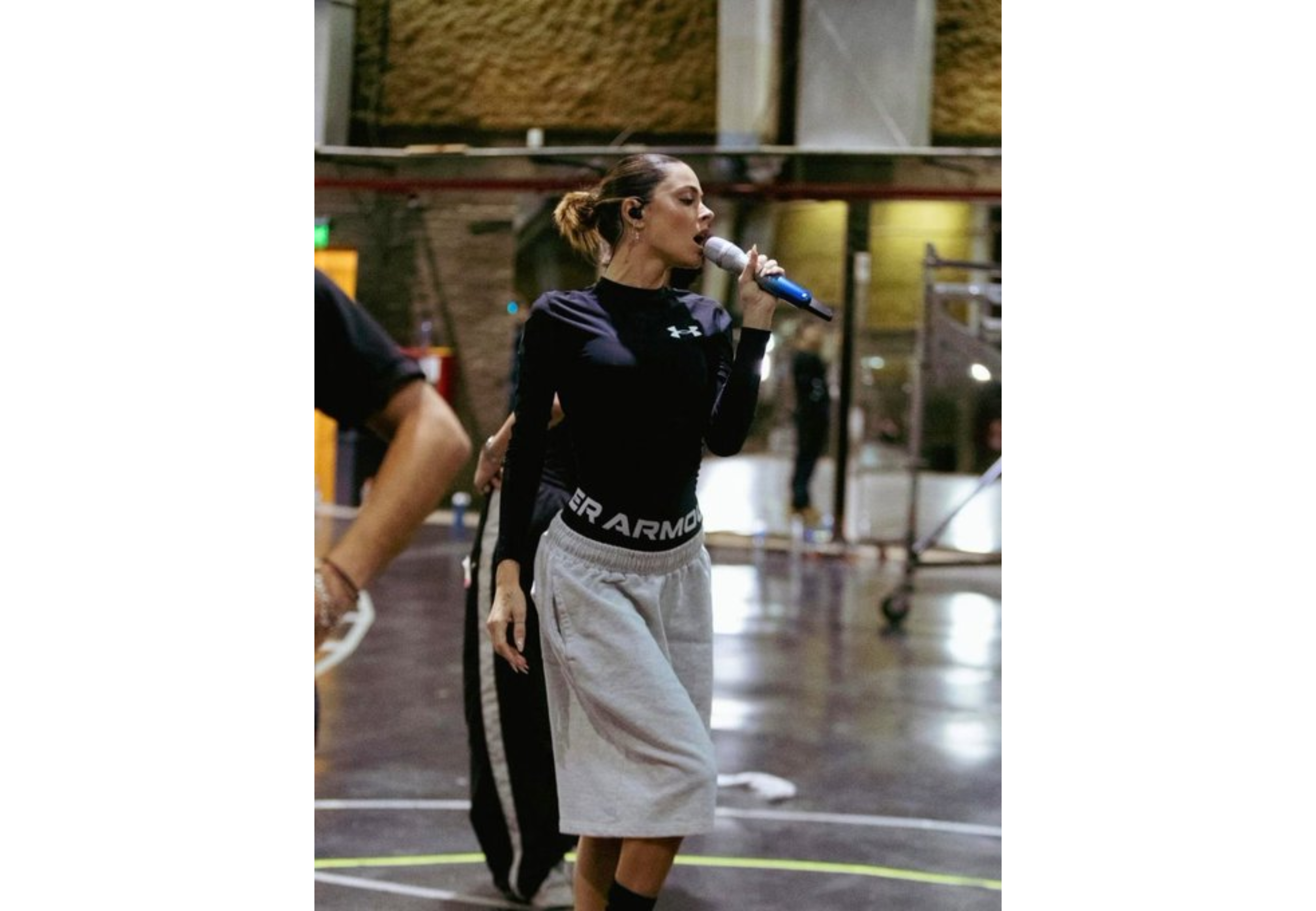 Las fotos que compartió la cantante.