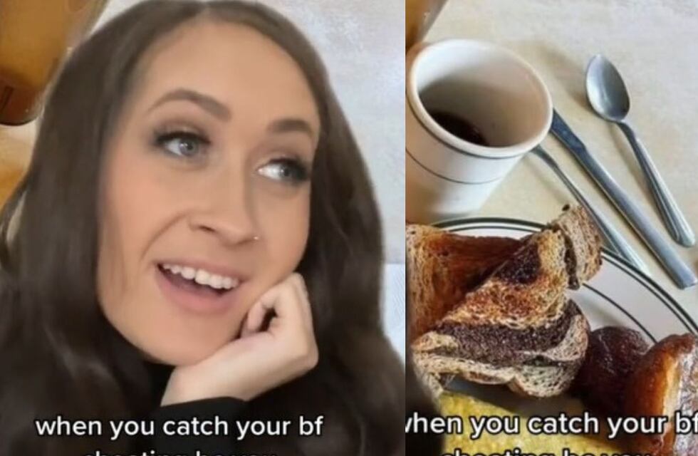 Descubrió que su novio le era infiel por un detalle en el desayuno y se volvió viral