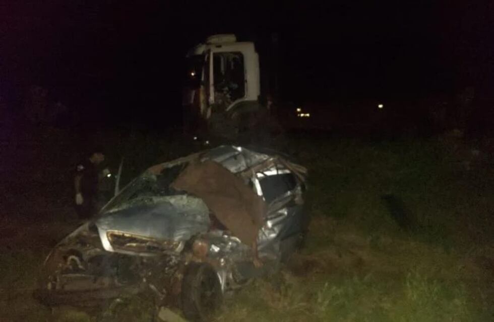 Tragedia en la Ruta 12: un hombre murió en un choque frontal en Puerto Esperanza