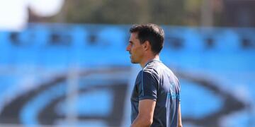 Guillermo Farré y los cálculos: que Belgrano gané y que Tigre no lo haga, para llegar a la última fecha con chances (Prensa Belgrano).
