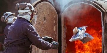Se incineraron diferentes tipos de drogas incautadas en diferentes procedimientos