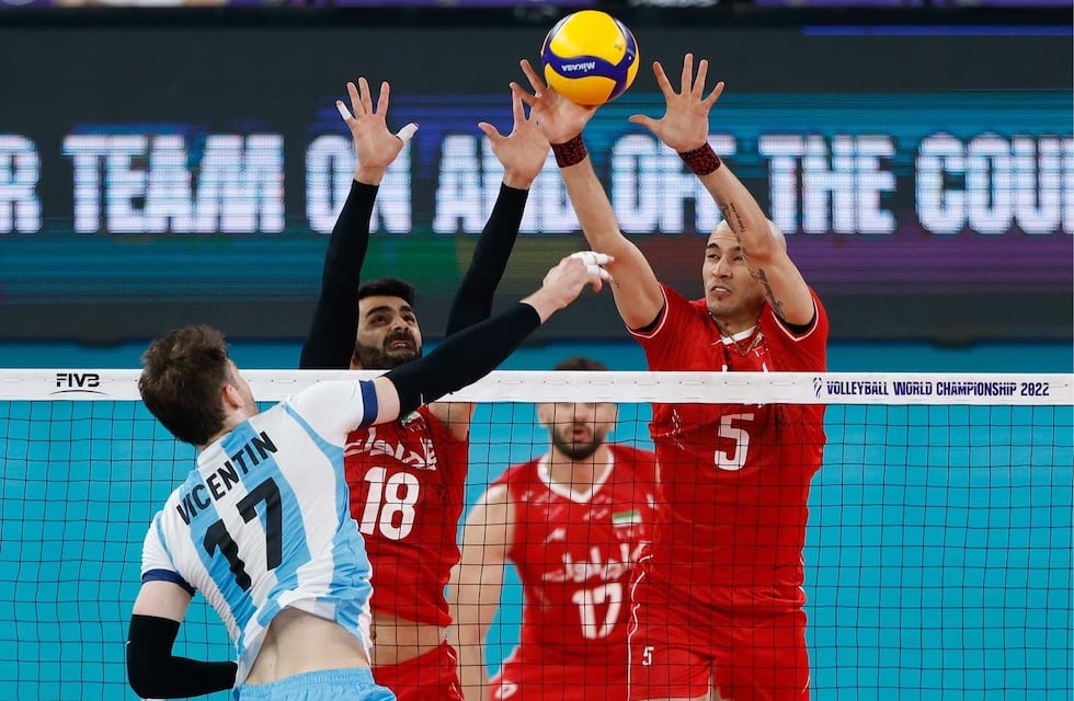 Mundial de Vóley 2022: Argentina cayó en el debut frente a Irán