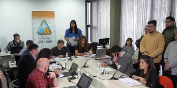 El Concejo Deliberante de Ushuaia reanudó el tratamiento de asuntos de cuarta sesión ordinaria