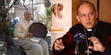 El sacerdote Camilo Dib agredió al obispo Eduardo María Taussig.