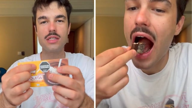 Un tiktoker español probó golosinas argentinas y se volvió viral.