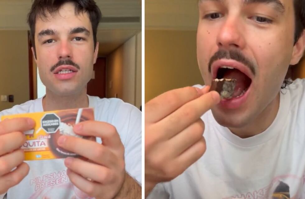 “¡Qué delicia, papá!”: un influencer español probó golosinas argentinas y se volvió viral